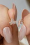 Heliophilia Silver NRZ999489 Pendientes de Plata de Ley 925 con Baño de Oro Rosa y Circonita - Accesorio Elegante y Sofisticado para Mujer